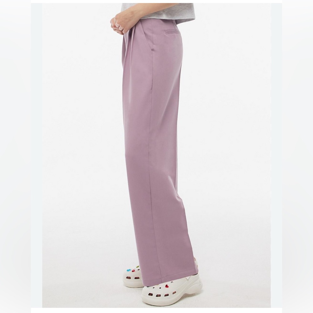Mondetta Lavender Wide-Leg Pants